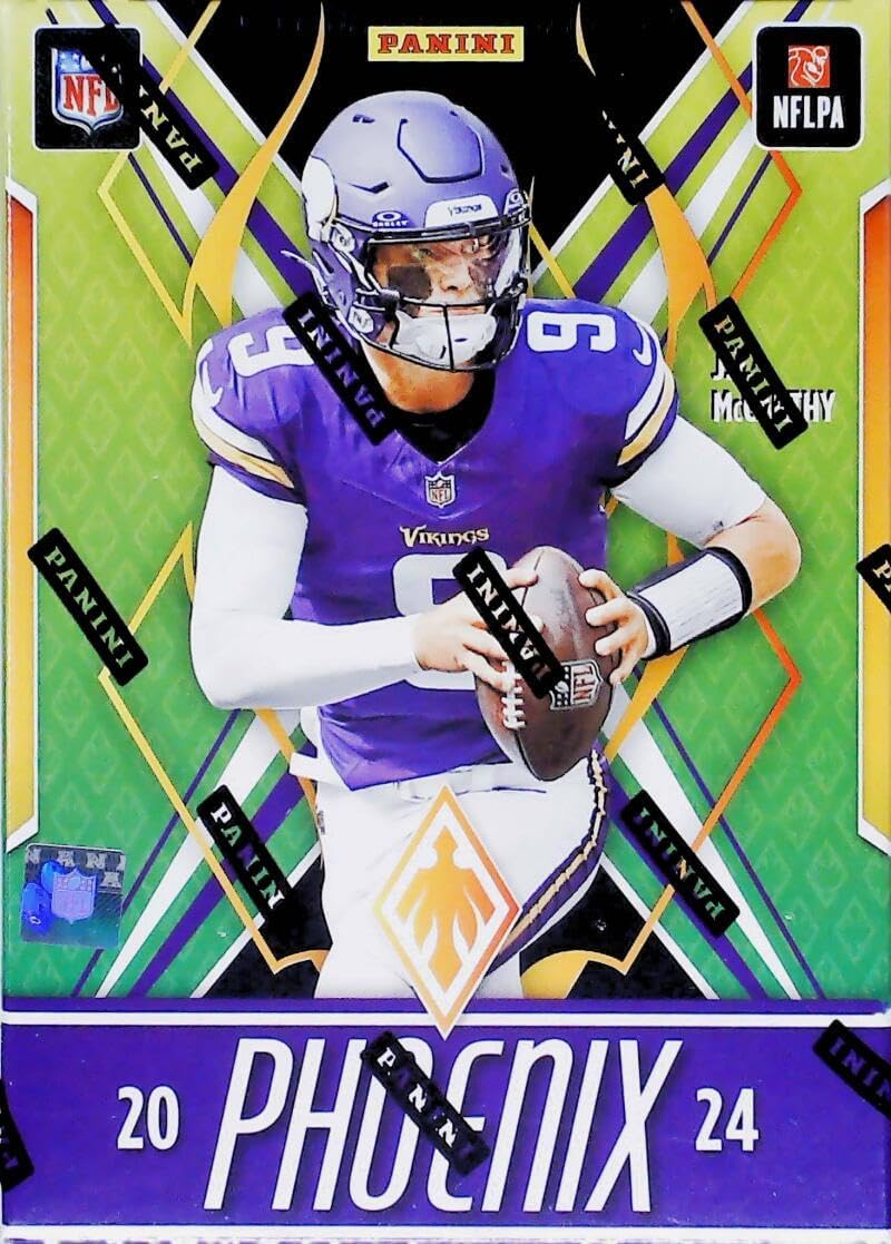 Panini 2024 Phoenix Football Factory Sealed Blaster Box (6 Packs of 4 Cards) Look for 3 Blaster Exclusive Parallels and possible Color Blast, Flex Inserts and Autographs. See scans for more details.