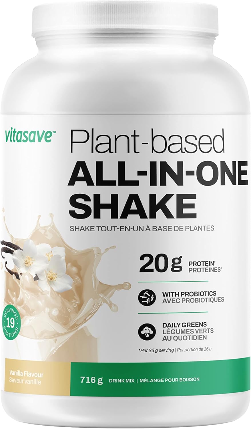 Plant Based AllInOne Protein Powder High Protein Meal Replacement
