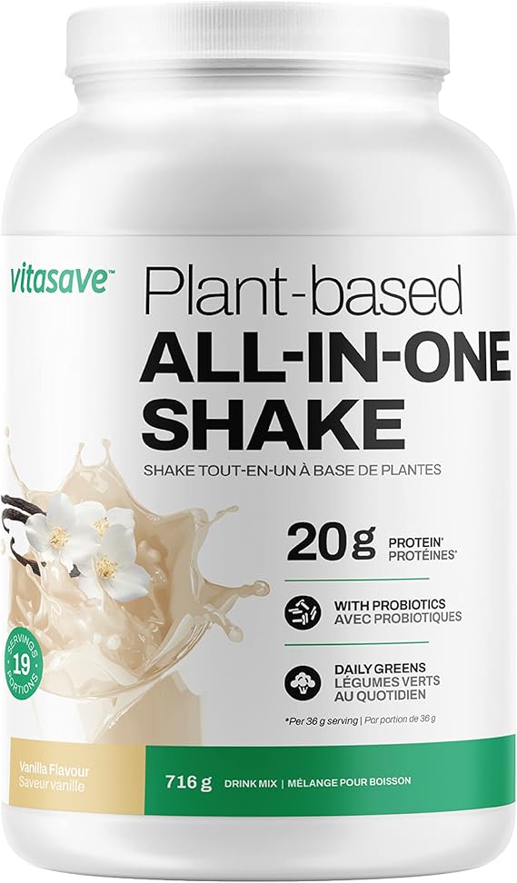 Plant Based AllInOne Protein Powder High Protein Meal Replacement