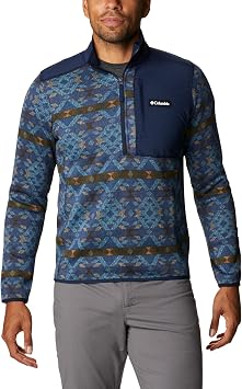 Columbia mens Sweater WeatherTM Printed Half Zip
