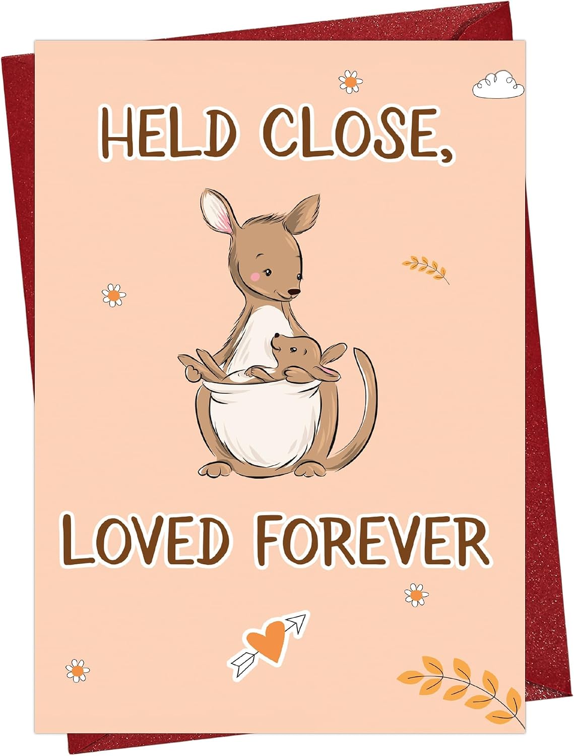 Cheerin Baby Shower Card with Envelope - Cute Baby Cards Congratulations for Girl or Boy - New Baby Card for Mom and Dad - Cute Poppin Bottle Design New Born Baby Shower Gifts - 5x7 Inch image 5
