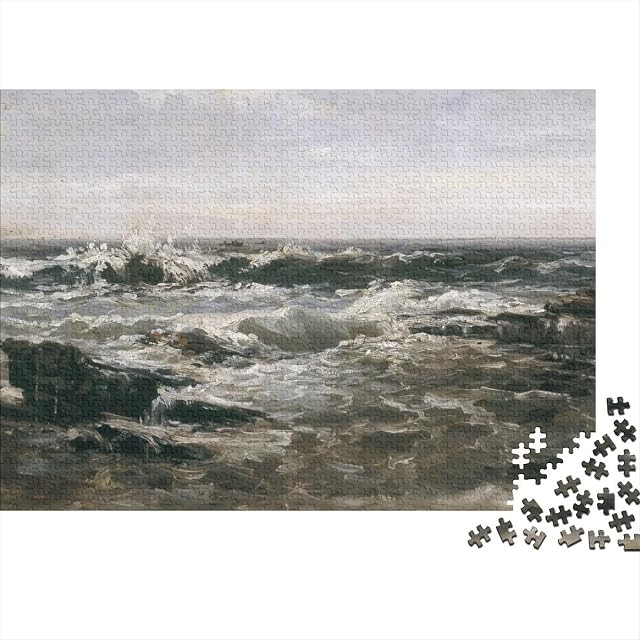 Joaquín Sorolla Y Bastida Rompecabezas De Madera 1000 Piezas, Puzzles Museo para Adultos