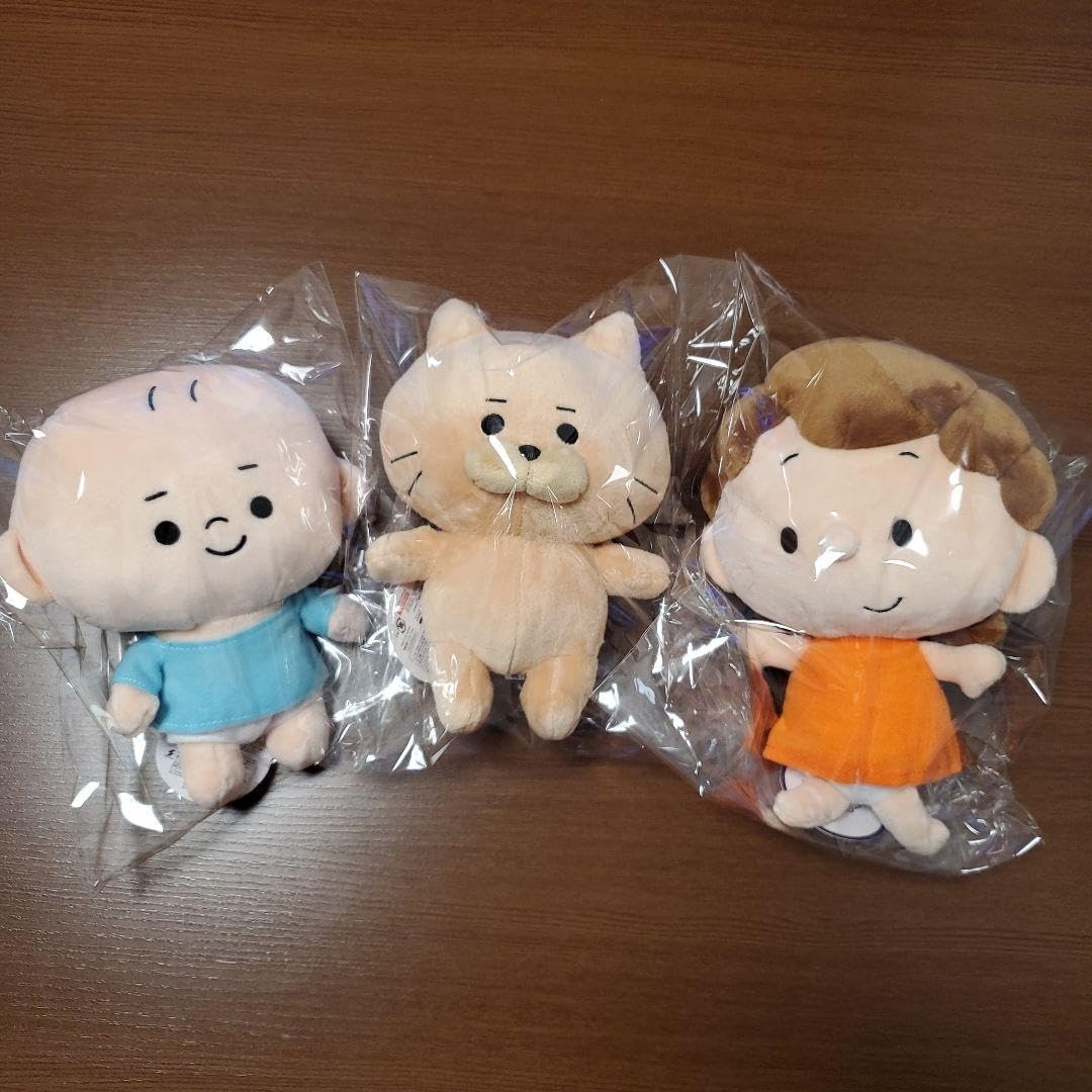 Amazon.co.jp: つむぱぱ なかよしぬいぐるみ 全3種 : おもちゃ
