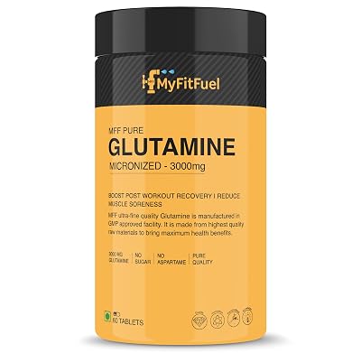 MyFitFuel L-Glutamine (3000 mg) 60 Tablets