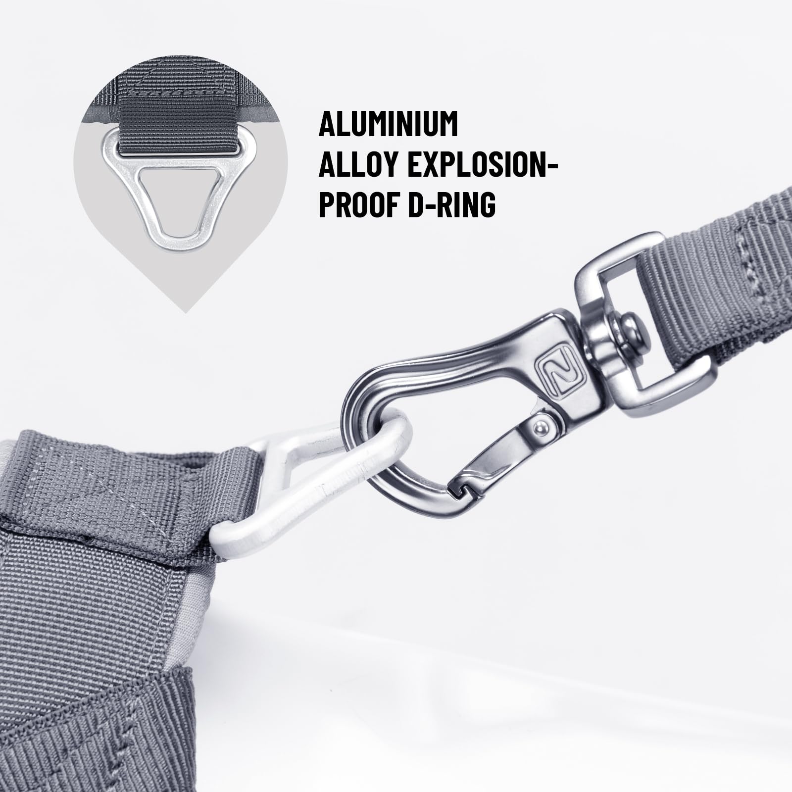 EXCELLENT ELITE SPANKER Arnés de nailon simple sin tirones con chaleco acolchado para perro | Tactical Military Patrol Service - Arnés ajustable con mango de fácil control para perros pequeños, medianos y grandes
