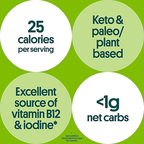 Miniatura 3 de gimMe Grab & Go - Sal marina y aceite de aguacate - 5 unidades - Hojas de algas tostadas orgánicas - Keto vegano sin gluten - Gran fuente de yodo y