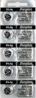 5PC Energizer 371 370 SR920W SR920SW Silver Oxide Battery