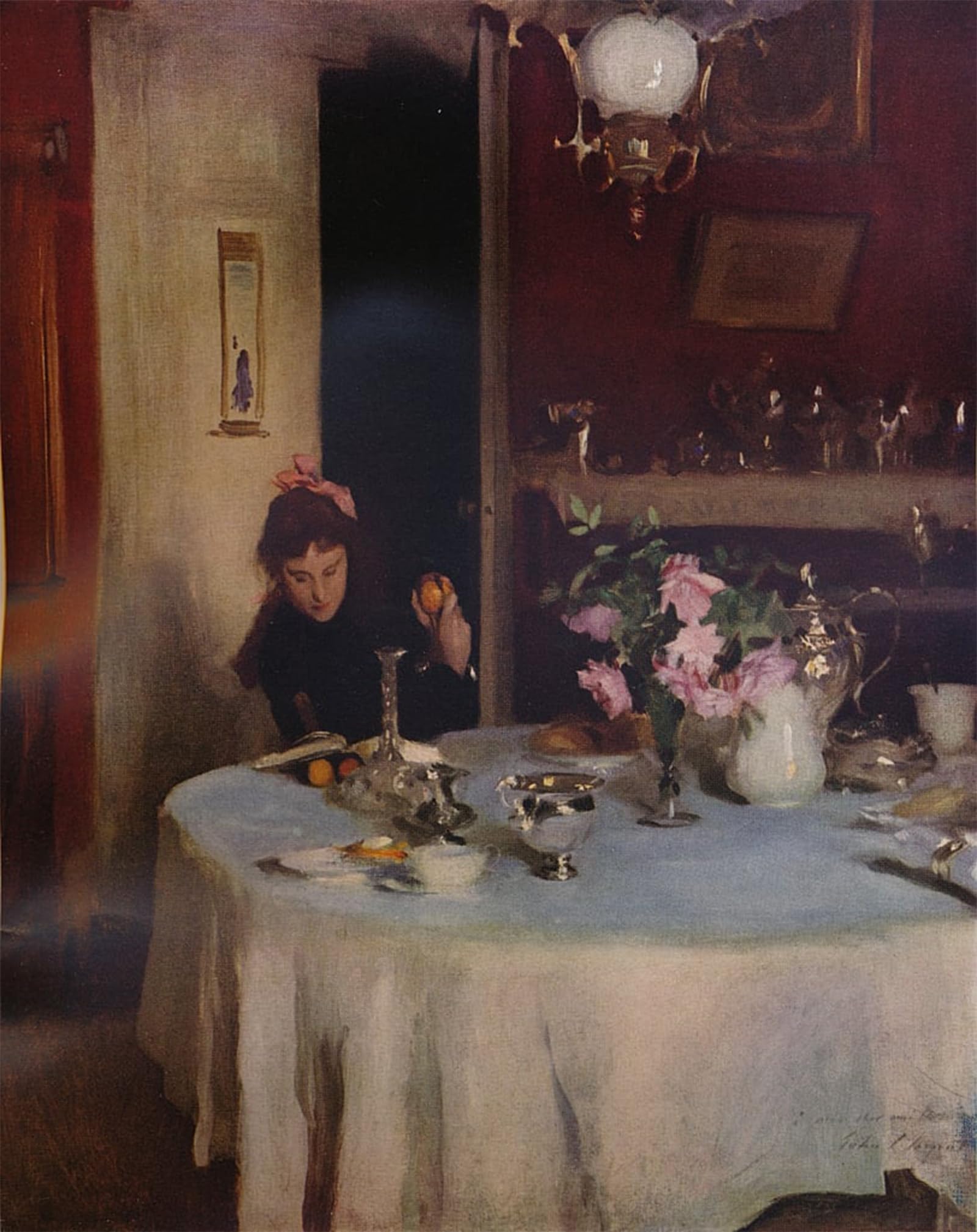 Affiches impression la table du petit déjeuner John Singer Sargent - 5