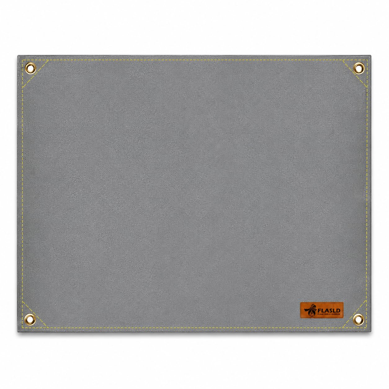 FLASLD Manta de Soldadura Resistente de 183 x 244 cm, Manta ignífuga con Revestimiento de Silicona Grande Que Protege el área de Trabajo de chispas, Tela ignífuga de hasta 2000 °F
