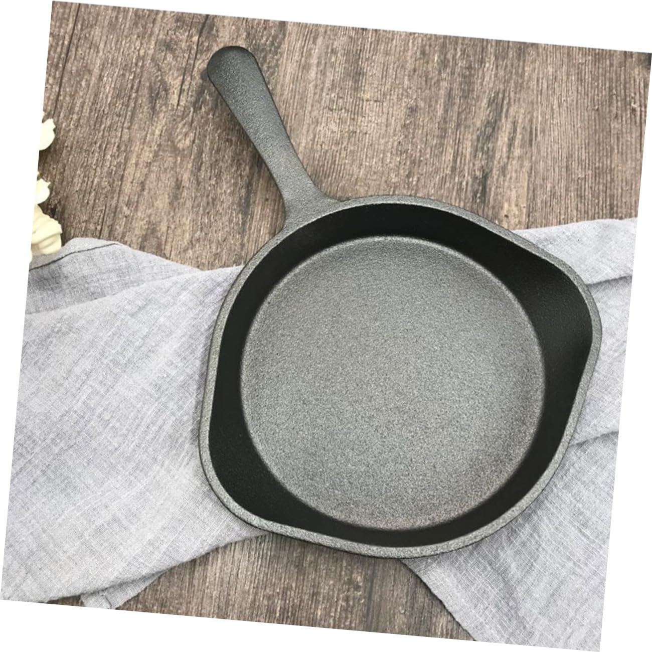 TOYANDONA Padella Mini Antiaderente per Uova e Frittata in Ghisa con Rivestimento Adatta all'Uso e Ristorativo Facile da Pulire e Resistente
