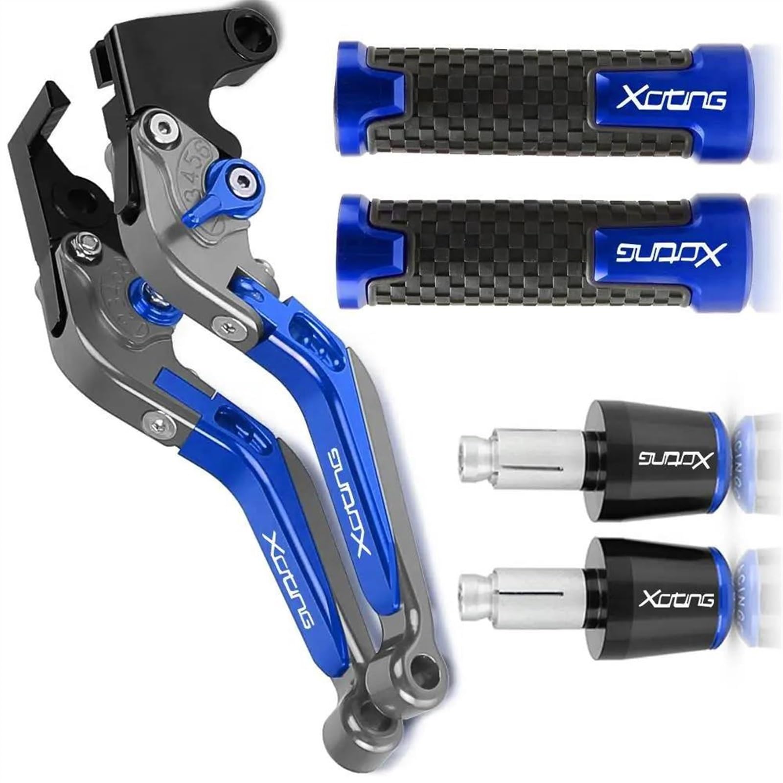 Accessoires moto KYMCO XCITING leviers de frein embrayage réglables pour tuning scooter