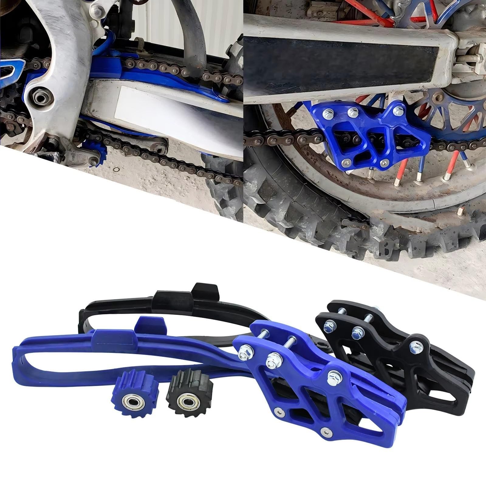 Para Yamaha YZ250X 2016 2017 2018 2019 Guía De Cadena