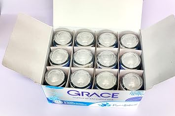 12 Pcs. of Bedront Natural Deodorant 70g Alum Stone, No Perfume, No Alcohol, No Parabens, No Aluminum Chlorohydrate. Pure & Natural. Made in Thailand. Ecologically Friendly. Help Save the Planet.