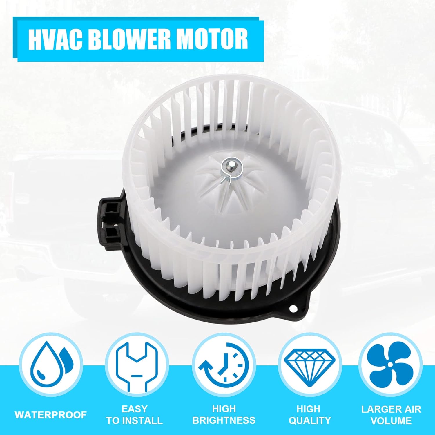 AC Heater Blower Motor for 2002-2006 Toyota Camry 2004-2006 Toyota Sienna/2004-2008 Toyota Solara,87103-06031/700054