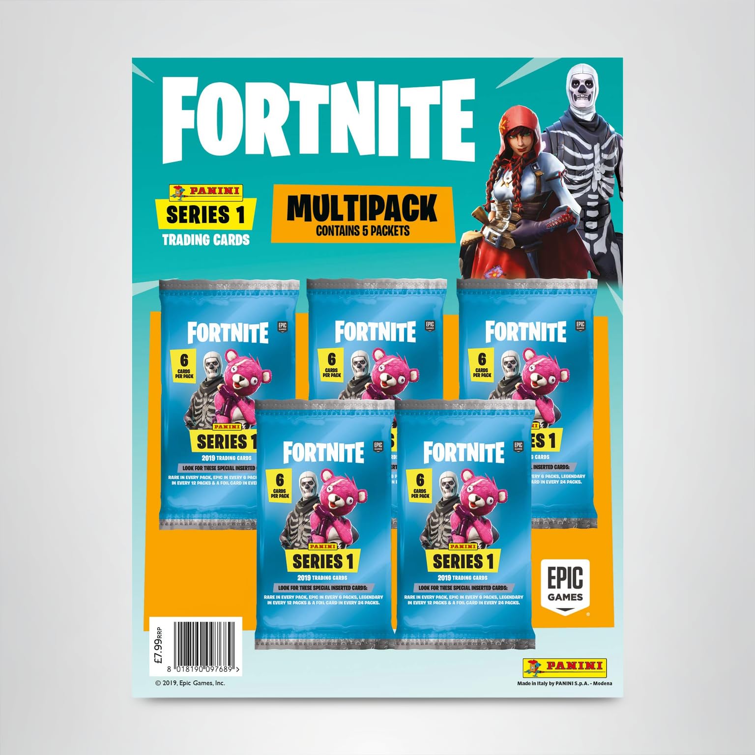 Amazon.com: Fortnite Trading Card Collection Multipack : Toys & Games