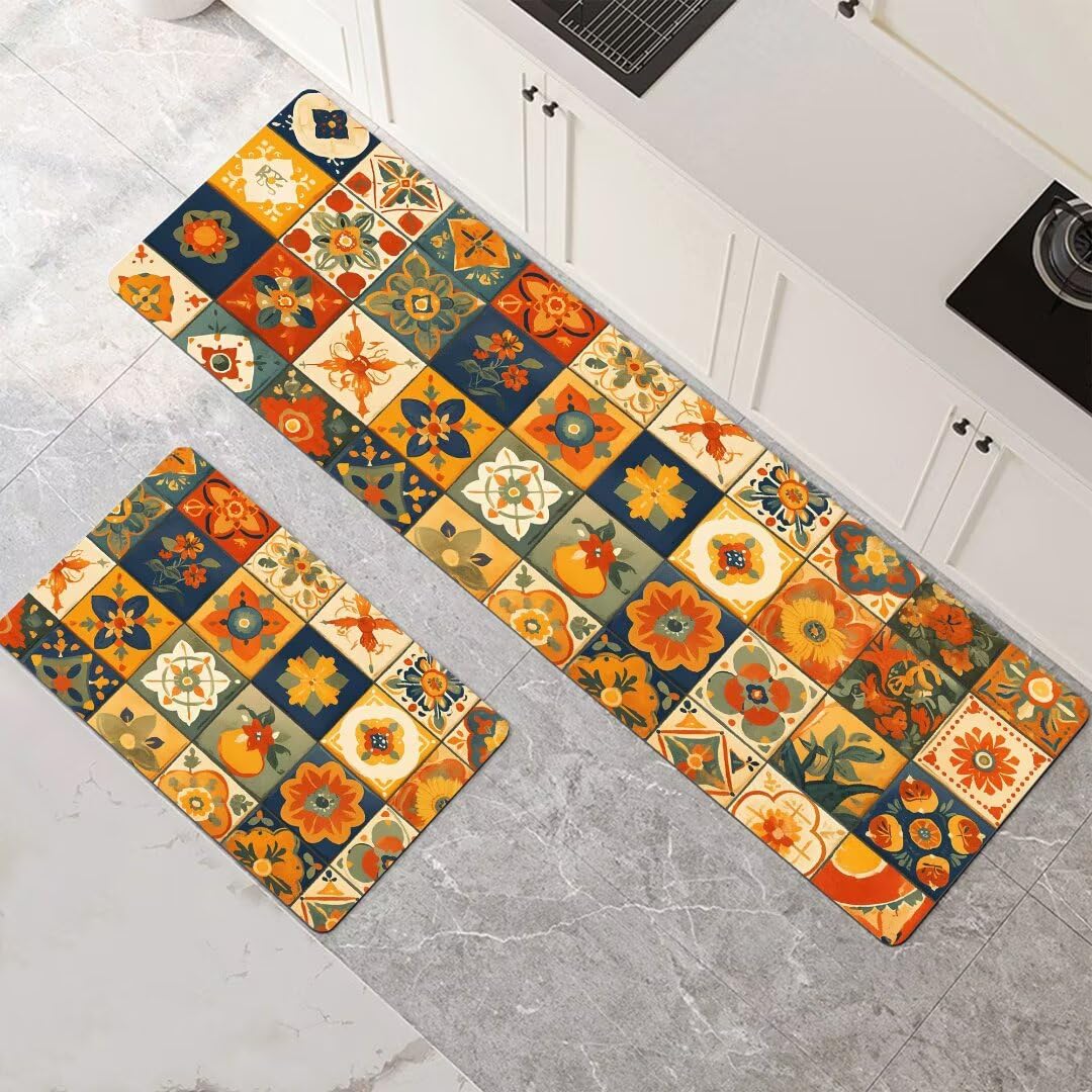 Alfombra de cocina antideslizante que evita resbalones y absorbe agua al instante
