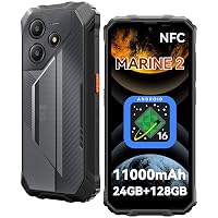 Rugged Smartphone 11000mAh, 24(8+16)