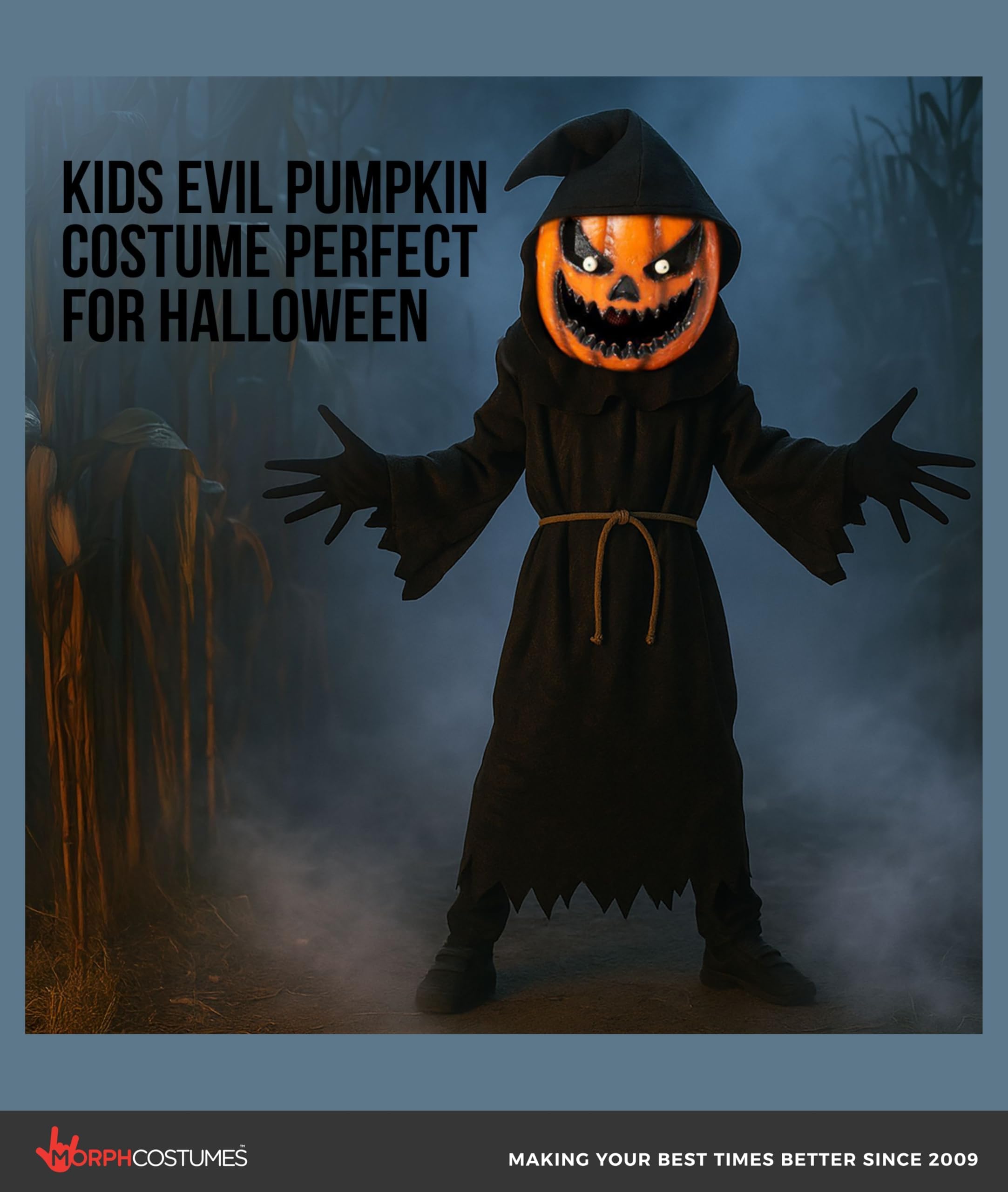 Morph Kostium Dyni Dziecko, Kostium Halloween Chłopiec