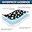 Waterproof Bed Pads Washable, Absorbent Chuck Pads Non Slip for Incontinence, Washable Pee Pads for Dogs, Waterproof Mattress Protector for Seniors, Bedwetting Kids, Hospitals, Pets, 34x52 2 Pack