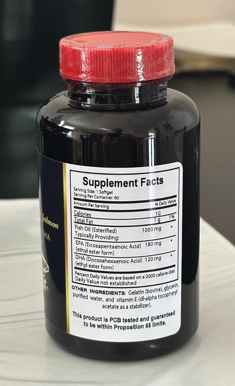Fish Oil Omega 3 Supplements - Molecularly Distilled Fish Oil, Joint Support, Omega 3 Fatty Acids Including EPA, DHA DPA, Non-GMO - 2 Bottles 120 Capsules