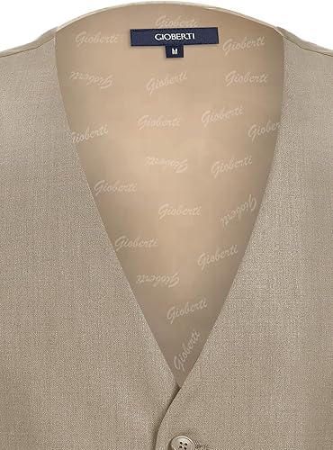 Miniatura 5 de Gioberti - Chaleco formal para hombre, apto para negocios o como vestimenta casual
