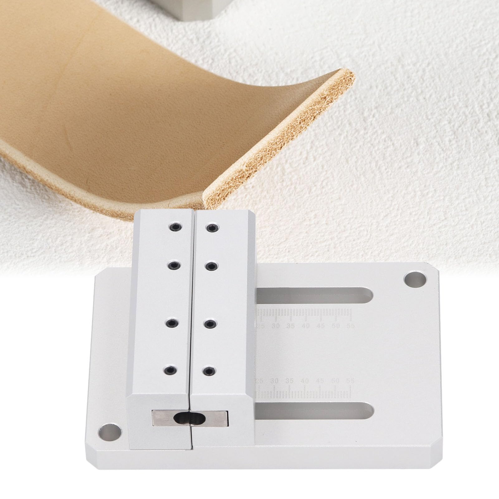 Walfront Lame in Acciaio per Rifinitore per Bordi in Pelle, Larghezza 10-22 Mm, Spessore 4,5-6 Mm Ampiamente Usato Nella Riparazione di Scarpe per la Produzione di Mobili in Pelle Fai-da-te
