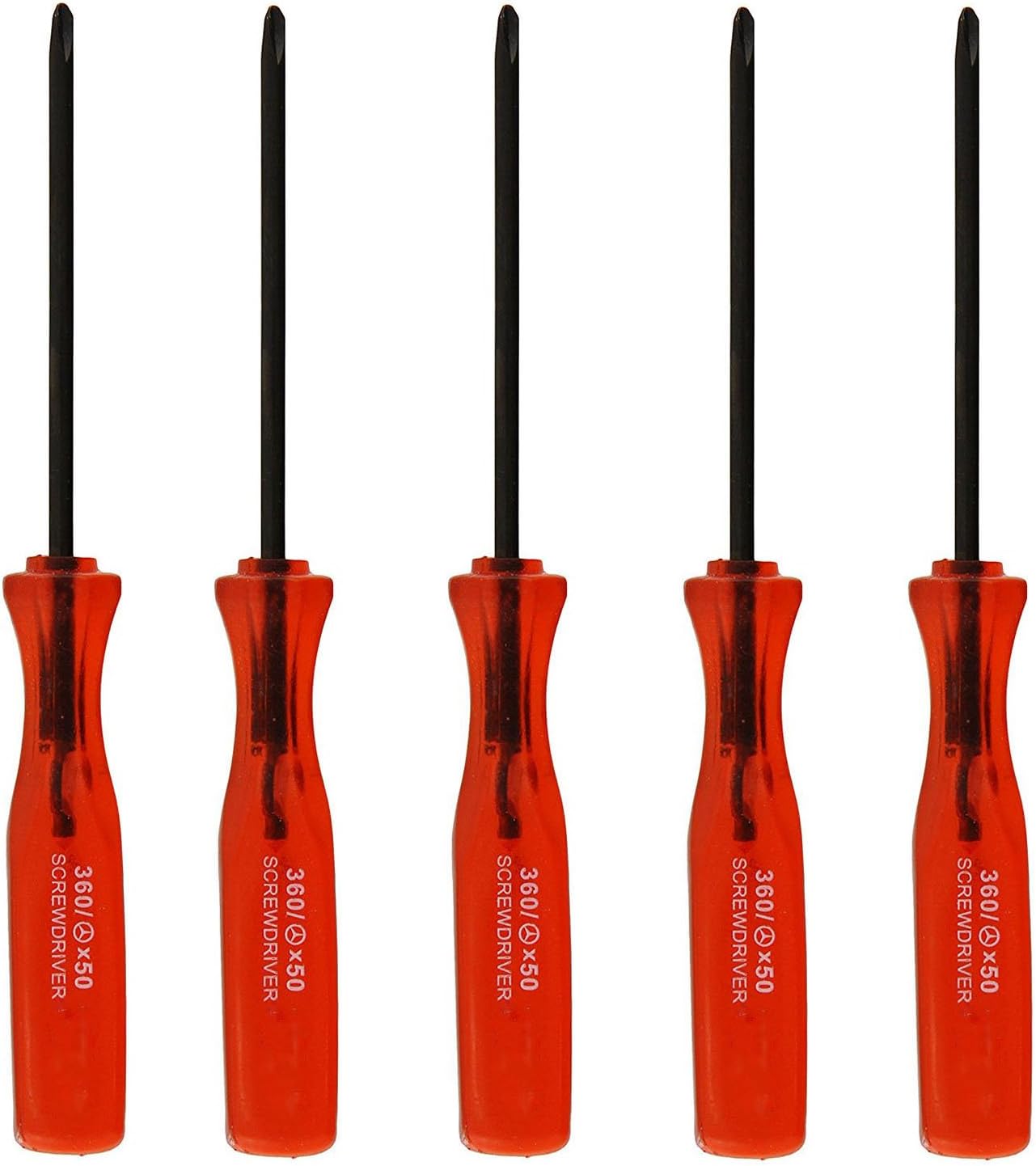 RioRand 5X Triwing Trigram Screw Driver Tool for Nintendo Wii, NDS, NDSL, DS Lite, GBA, GameBoy Advance
