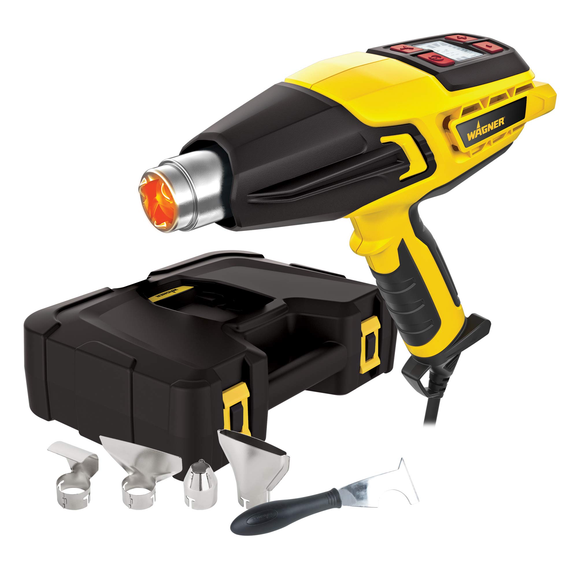 Wagner 503087 FURNO 550 Variable Temp Heat Gun w Carry Case 4 Nozzle | amzdealz