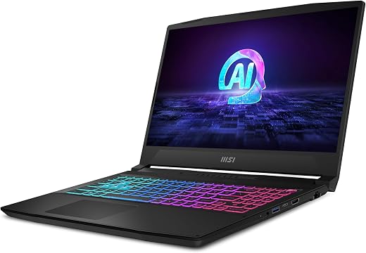 🚫 [CADUCADO] 🔥 MSI Katana A15 AI B8VF-610XES – Laptop 15.6 Inches (Ryzen 7 8845HS, RTX 4060, RAM 16GB, 1TB SSD, Free Two), Black, QWERTY Spanish Keyboard