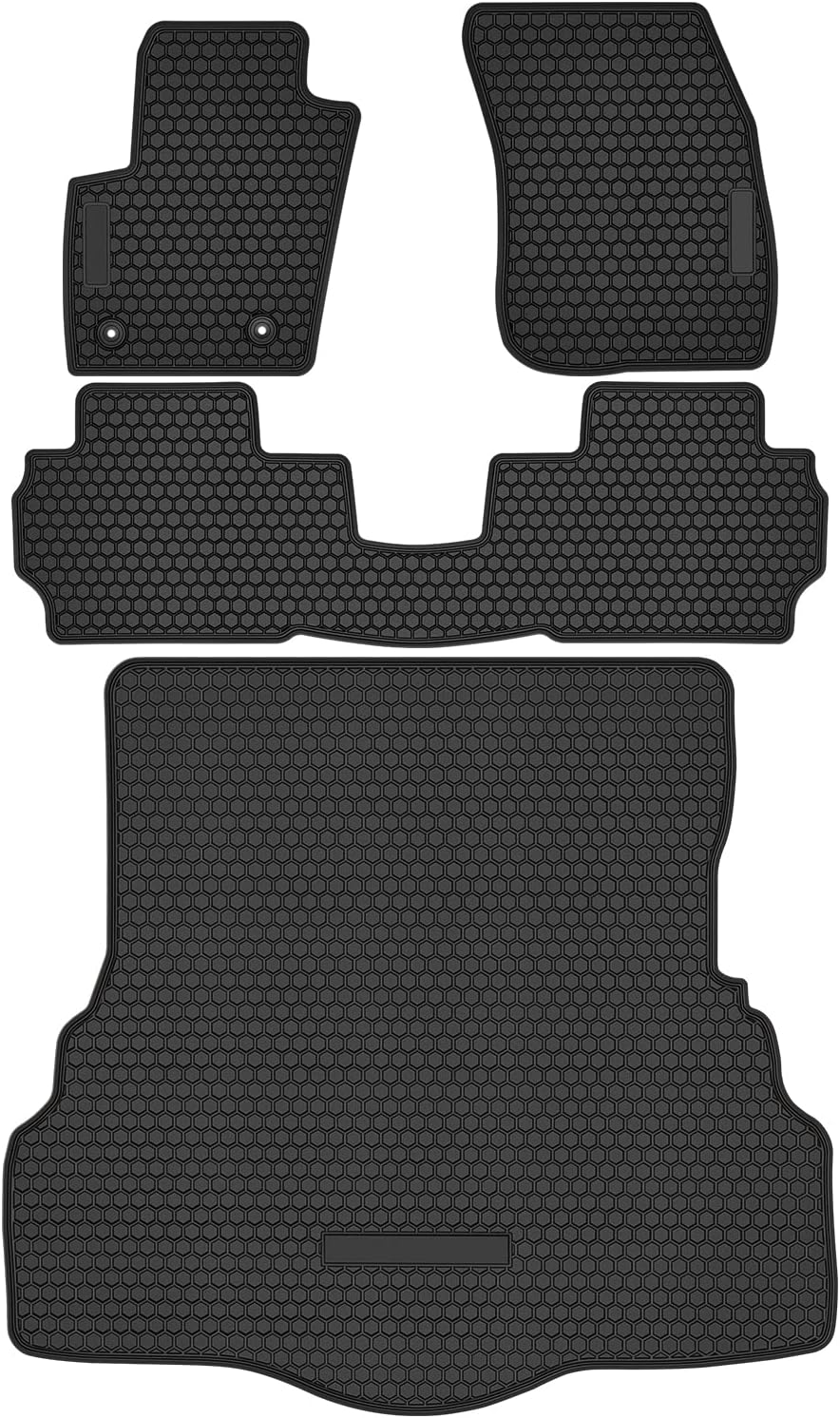 Cargo Liner+Floor Mats for Ford Fusion 20132020 Heavy Duty