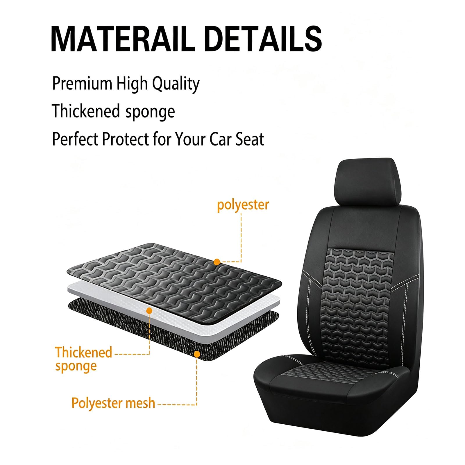 Coprisedili Auto per VW Tiguan 2011-2015