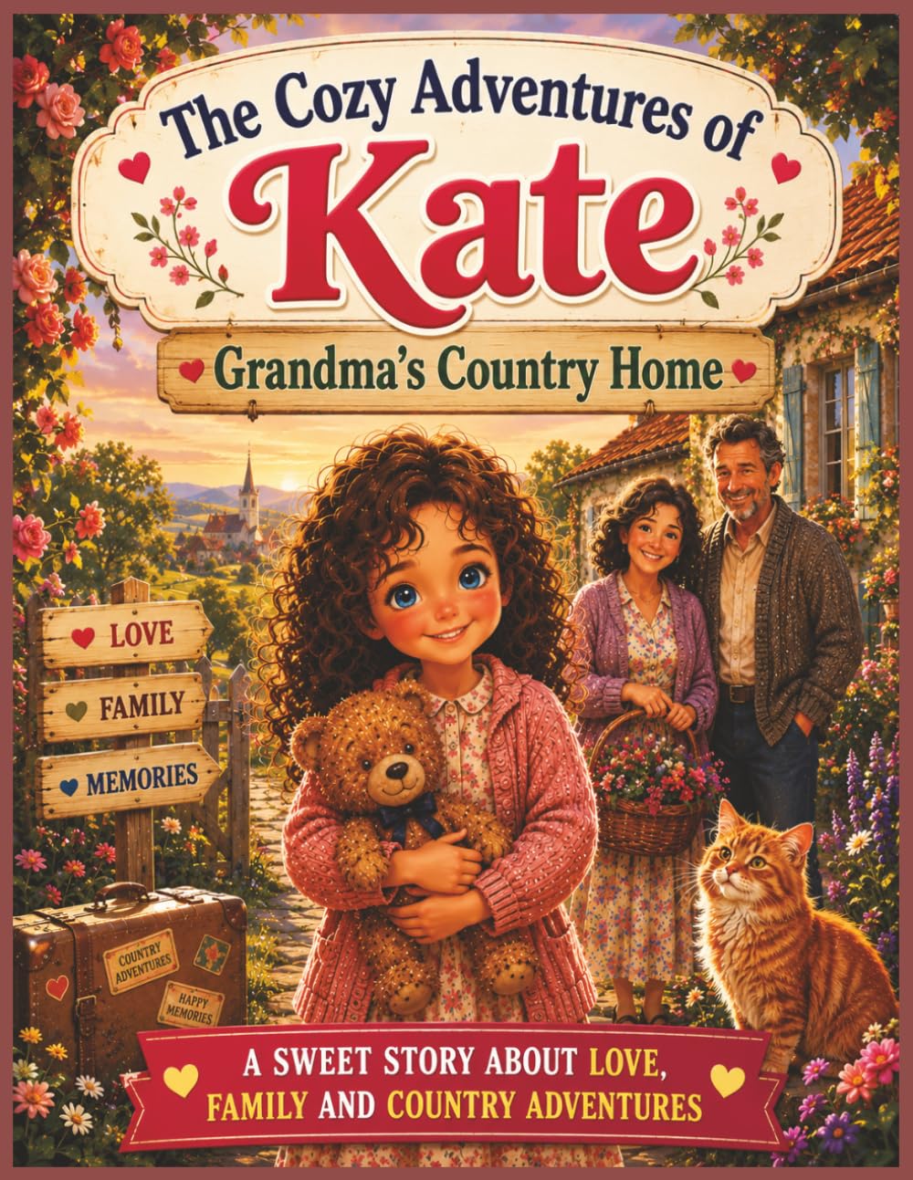 The Cozy Adventures of Kate: Grandma’s Country Home: A Warm Family Story for Children (Kate & Mr. Snuggles Adventures)