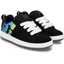 DC Shoes Boys Court Graffik Youth Skate Shoe