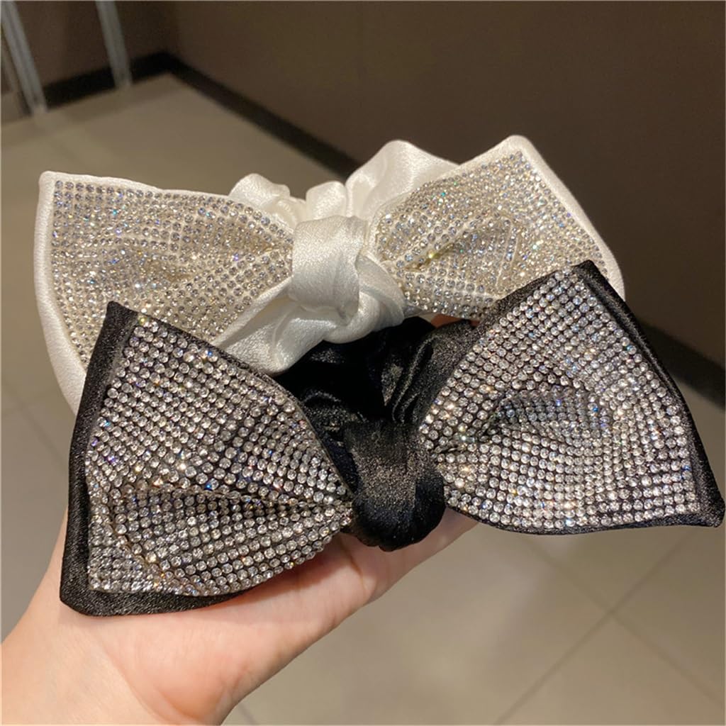 Dazzling Color Hot Diamond Intestine Hair Rope Headdress