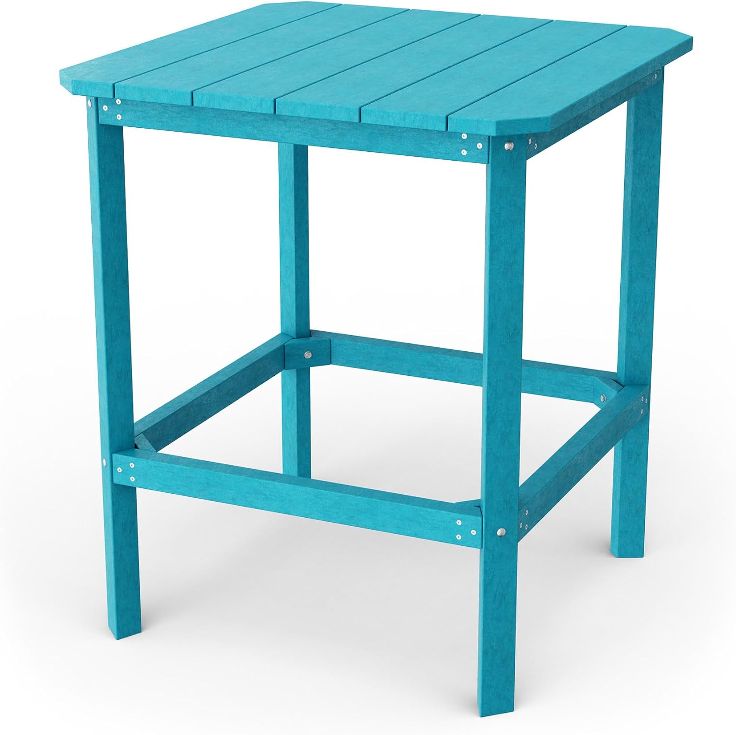 Wildridge Classic 40" High Bar Table, Patriot Blue - Outdoor Weather Resistant Recycled Plastic Furniture for Patio
