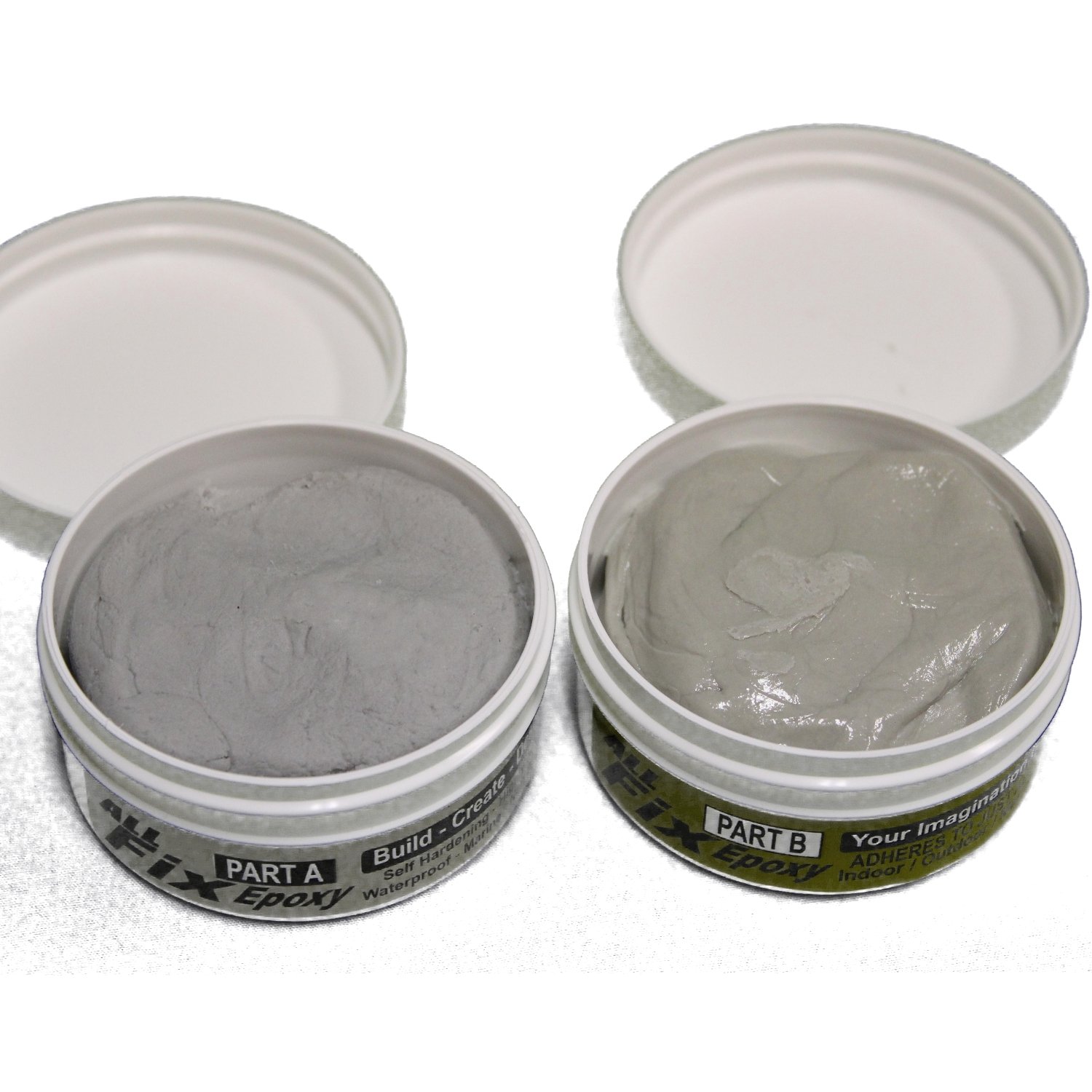 All-Fix Epoxy Putty Kit 1/2 Pound - Pool - Marine - Underwater - Pond - Tank - Premium Sculpting Modeling & Repair Compound - Arts & Crafts Jewelry Design - Sculpting - Modeling Fix All Things