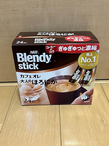 Amazon.co.jp: AGF ブレンディ スティック カフェオレ 大人のほろにが