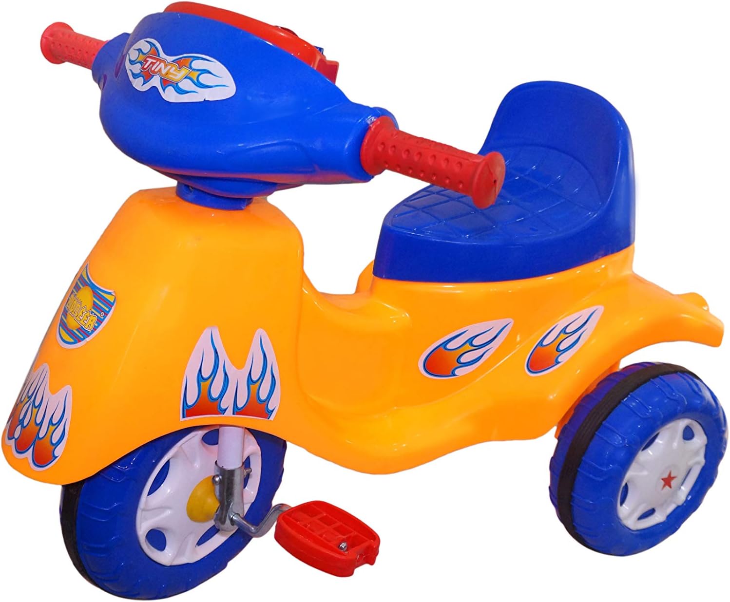 eHomeKart Tricycle for Kids - TINNY DX Tri-Cycle - for Boys and Girls (1 Year - 4 Years) (Orange)