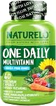 NATURELO Multivitamines pour hommes - Une multivitamine quotidienne pour les hommes avec des vitamines, minéraux & Aliments bio entiers, stimuler l'énergie & Santé, non OGM, 120 Gélules végétariennes