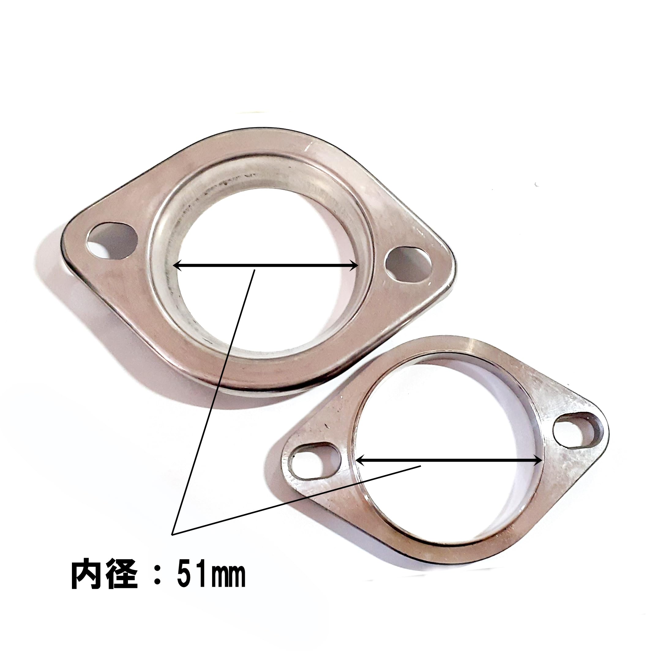マフラー制作 球面フランジ ステンレス製 76φ（76用㎜）用 フルセット Amazon | マフラー 球面フランジ ステンレス製 51φ（51㎜）用
