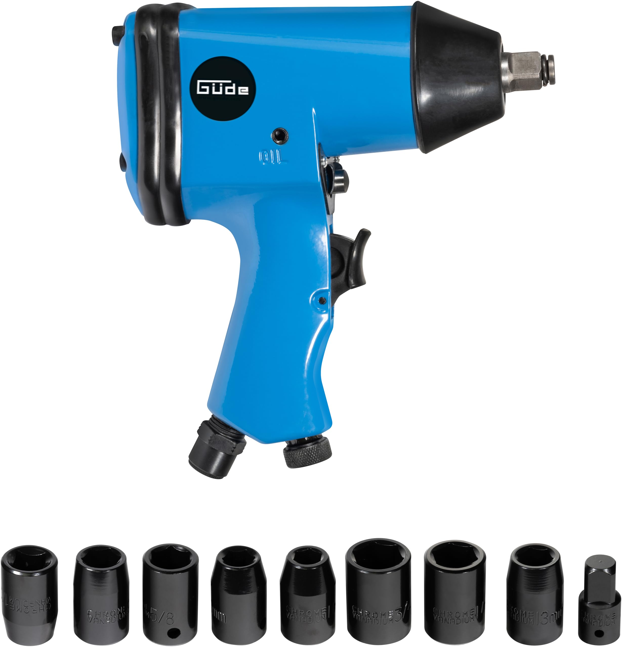 Güde 40401 - Herramientas de aire kit 71 Pcs