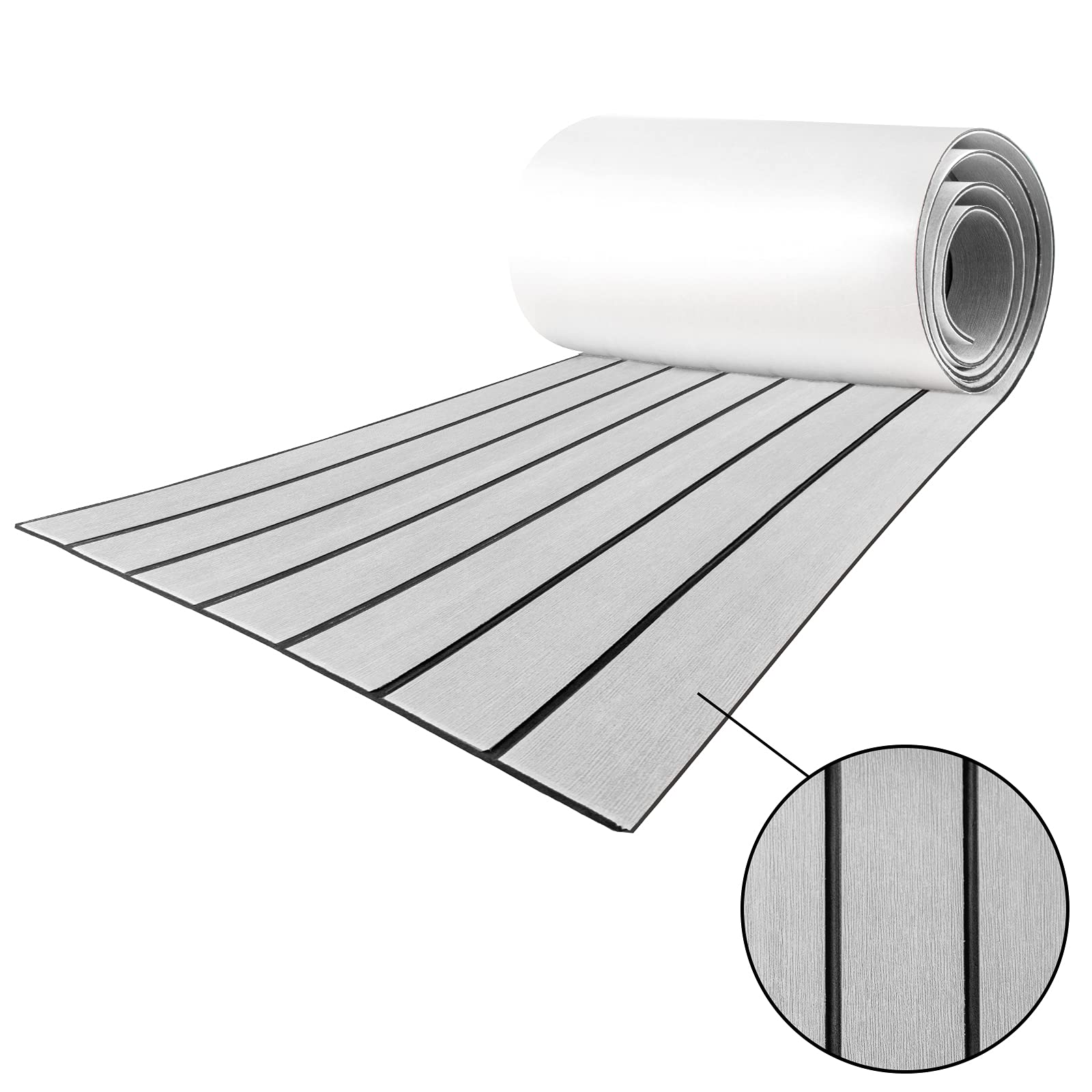 Boat EVA Foam Teak Floor Decking Sheet, SelfAdhesive Teak Decking Mat