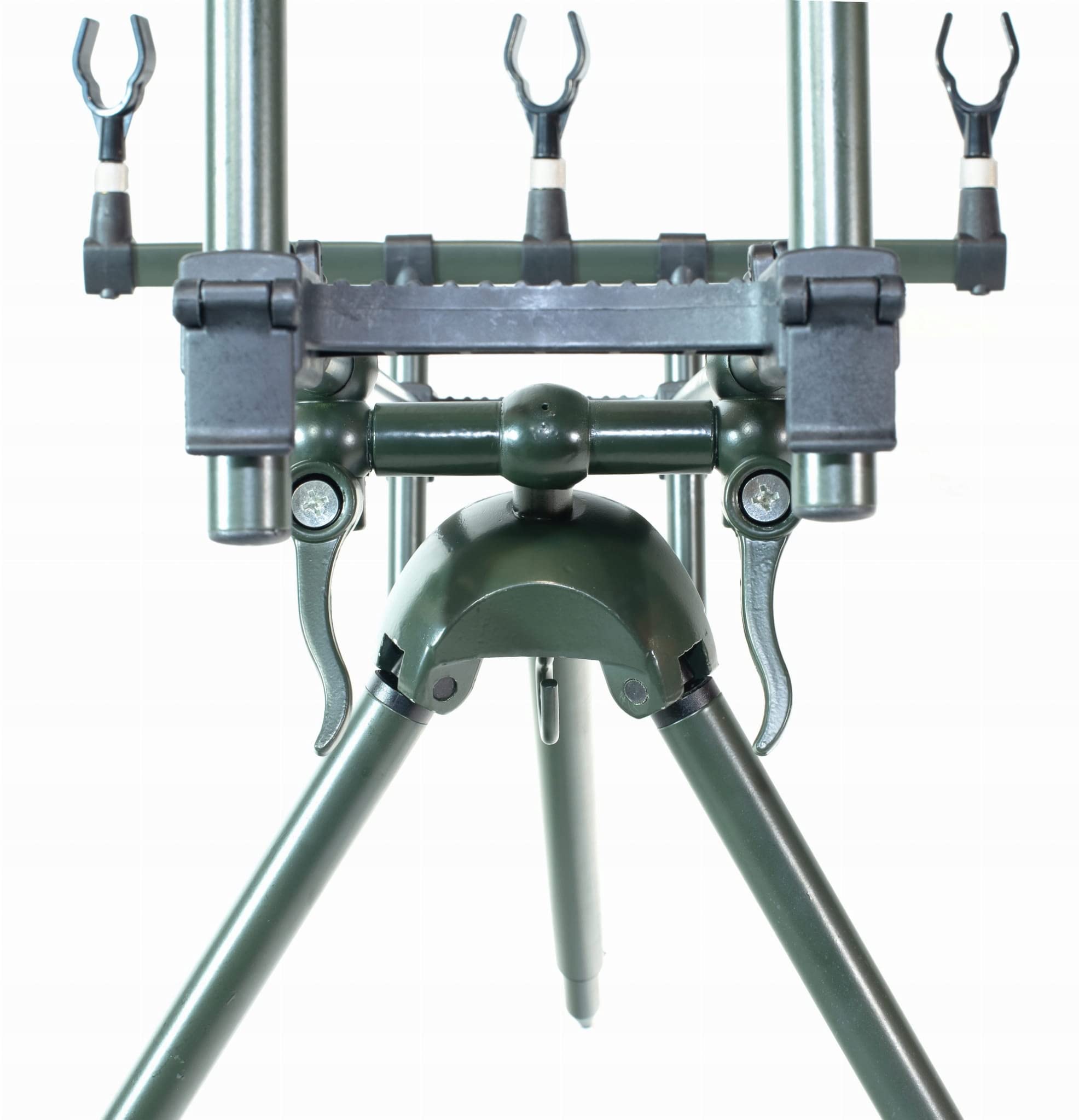NECO Stojak Wędkarski RodPod na 3 Wędki – Solidny i Regulowany Tripod Karpiowy, Profesjonalne Stanowisko Wędkarskie z Pokrowcem, Lekki i Praktyczny Sprzęt dla Wędkarzy (RP132 k4)