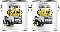 Vista 63 de Rust-Oleum Farm & Implement 280176 - Pintura esmaltada, galón, naranja (Allis Chalmers Orange)