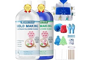 Deeteck Mold Silicone: Precision Mold Making Duo for Intricate Resin Casting