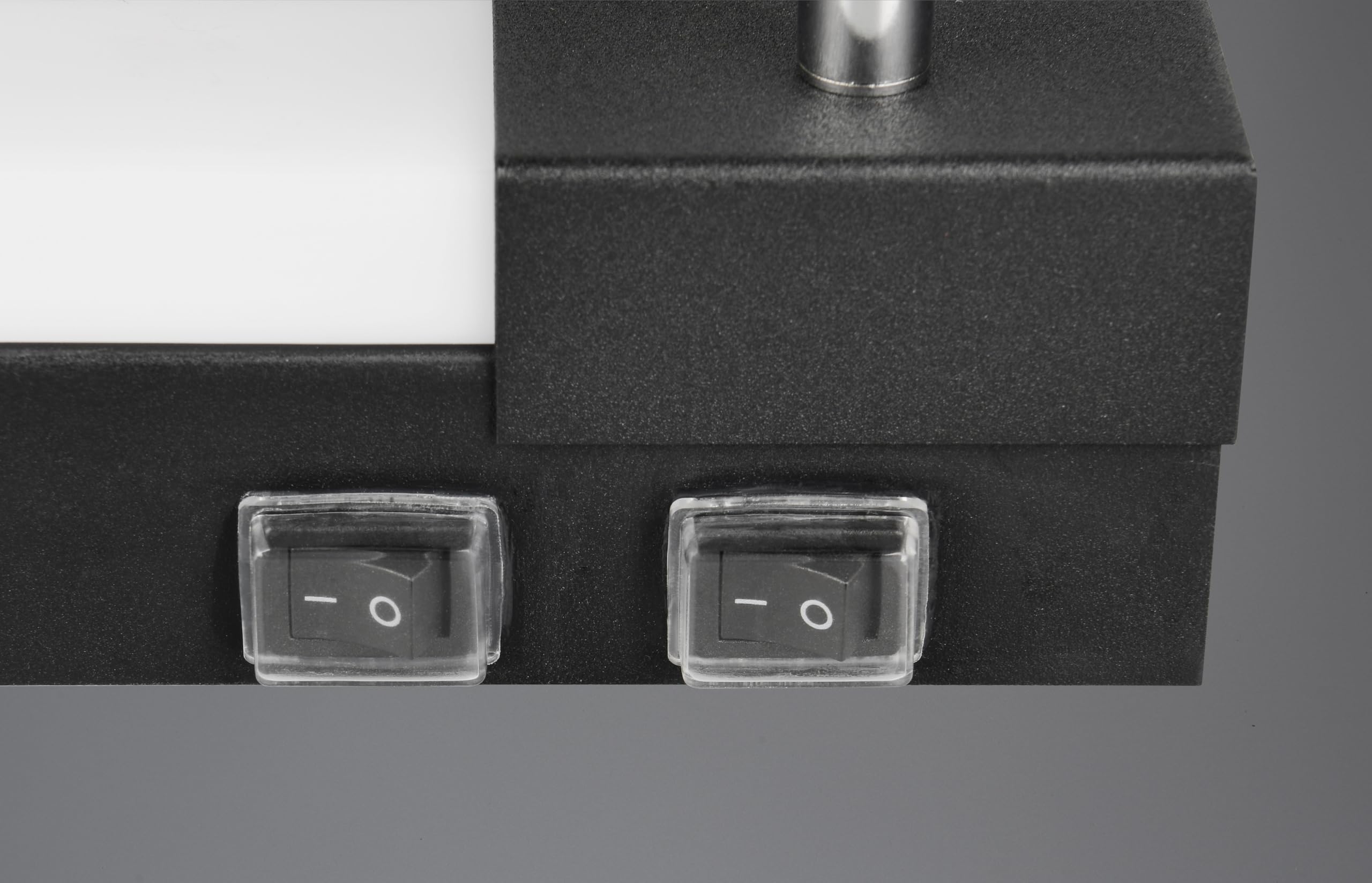 Trio Leuchten LED Badezimmer Wandleuchte Enrico 281479332, Metall Schwarz matt, 9 Watt LED, exkl. 2x GU10, Lichtfarbe einstellbar