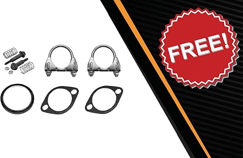 Miniatura 27 de Northeastern Exhaust Conjunto de resonador de acero inoxidable compatible para Subaru Forester 2009-2013 2.5L Subaru Impreza 2008-2011 2.5L