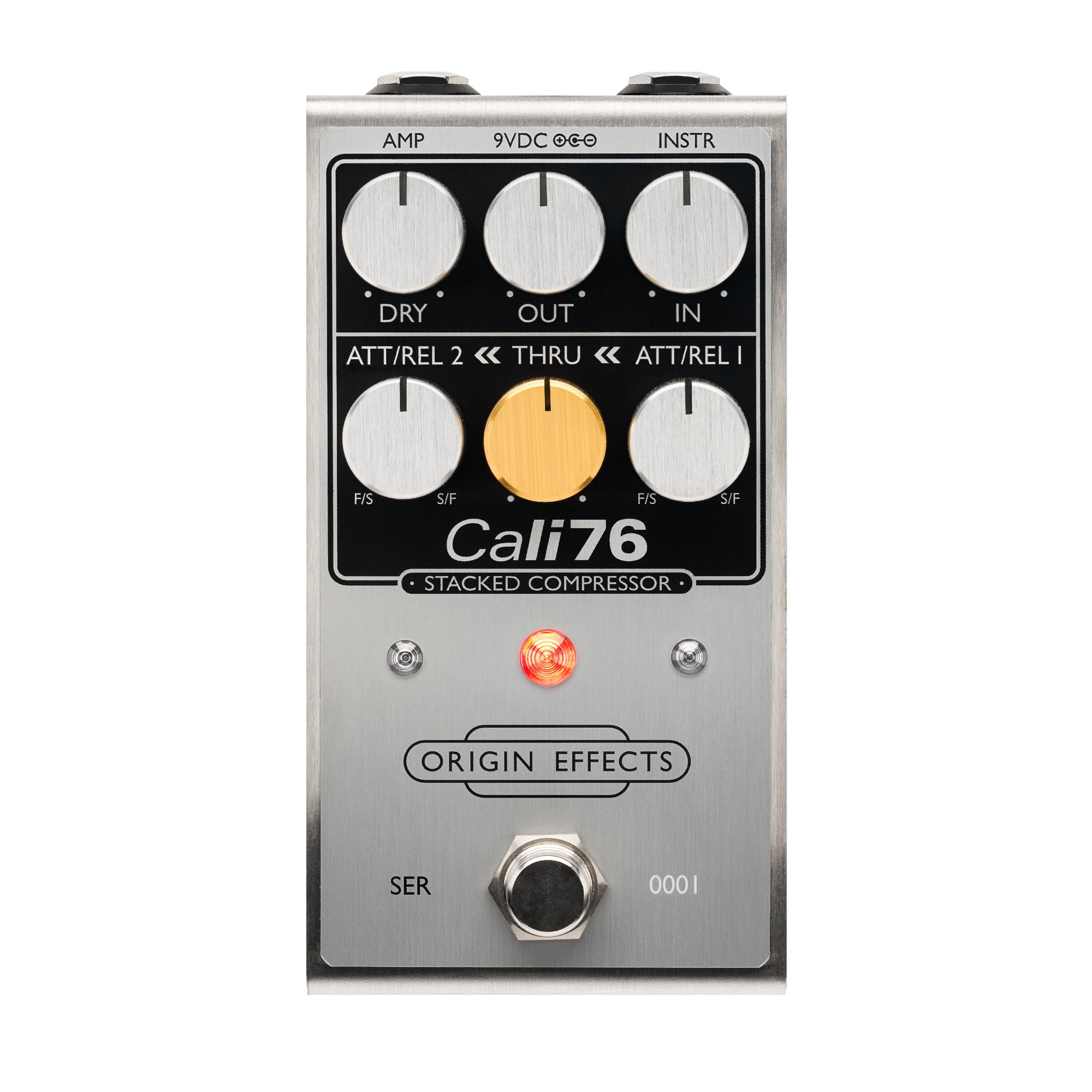 Amazon | オリジンエフェクト Cali76 スタックコンプレッサーペダル