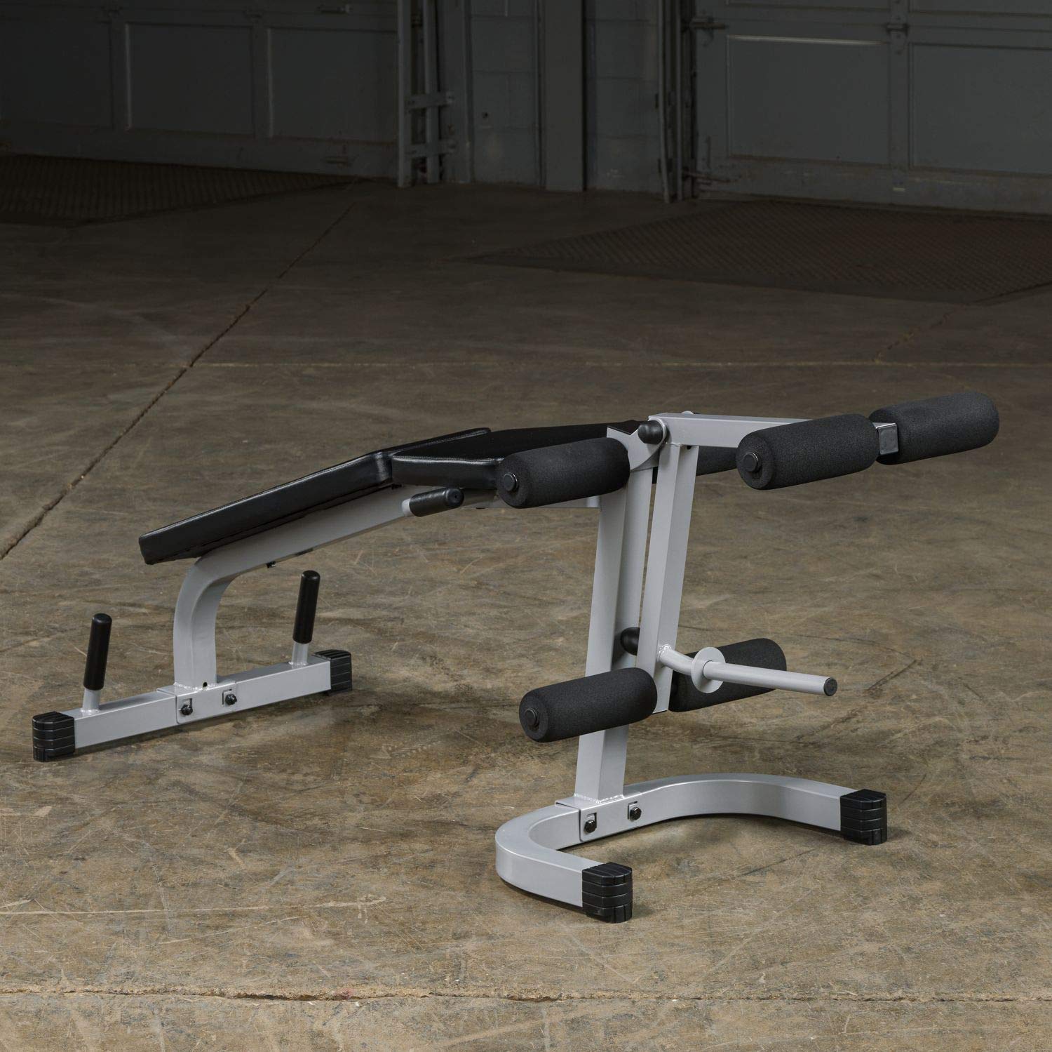 Body-Solid PLCE165 Powerline-Serie 2in1 Beintrainer Beinstrecker Beinbeuger sitzend/liegend