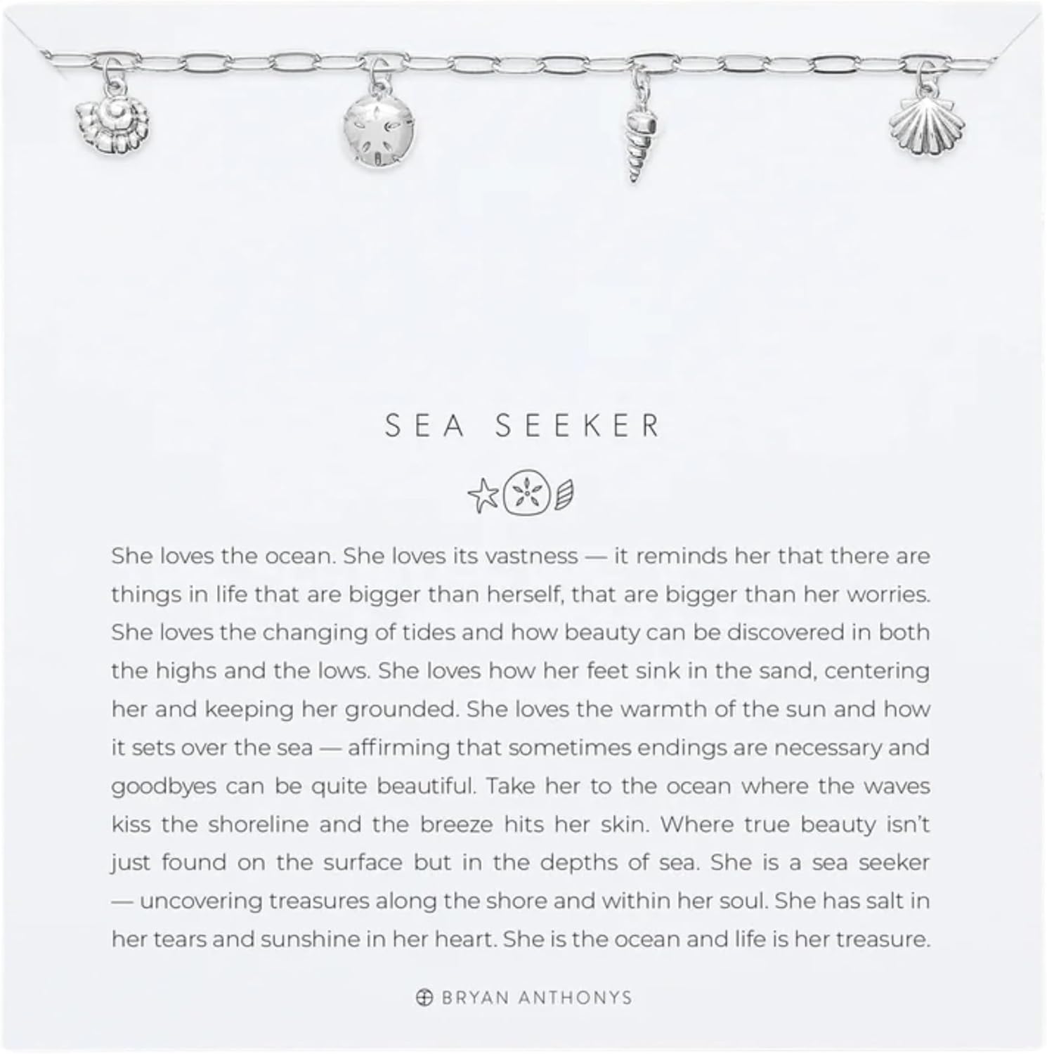 Sea Seeker Charm Bracelet